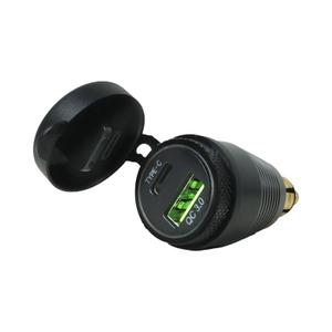 in789-adapter-chaft-din-qc3-0-usb-usb-type-c-black-one-size