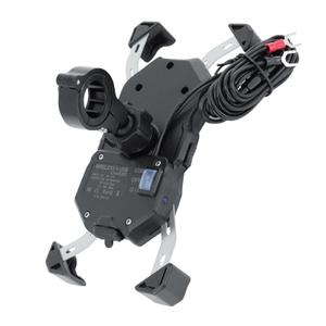 170909-motorcycle-smartphone-holder-with-usb-and-wireless-charging-function-comes-with-handlebar-mount-retro-avoc-m2-black-one-size